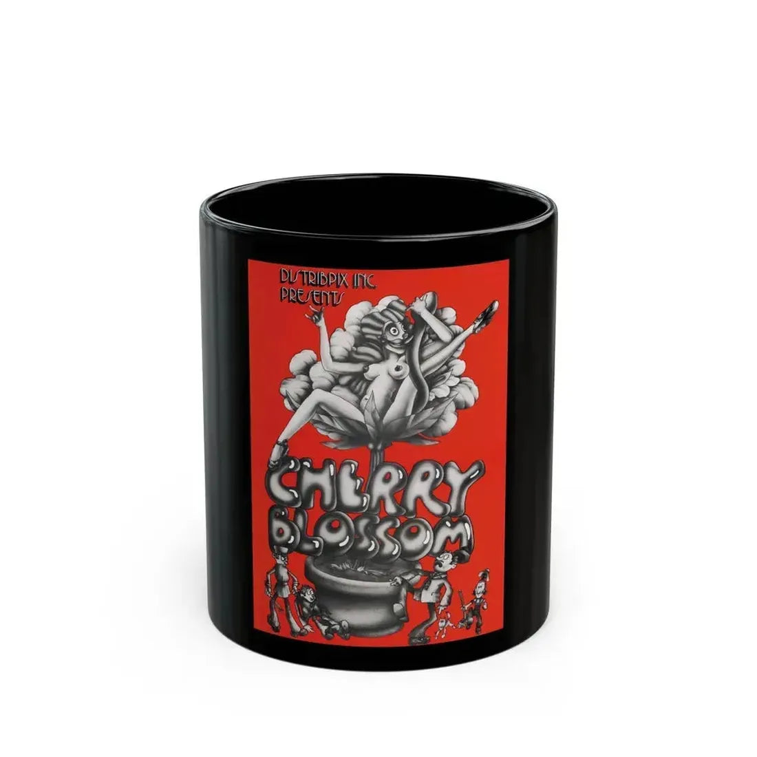CHERRY BLOSSOM (2) 1971 Movie Poster - Black Coffee Mug 11oz - Go Mug Yourself