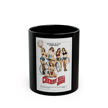 CHERRY HILL HIGH 1977 Movie Poster - Black Coffee Mug-11oz-Go Mug Yourself