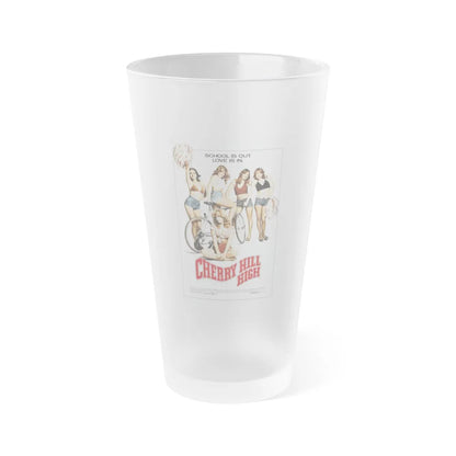 CHERRY HILL HIGH 1977 Movie Poster - Frosted Pint Glass 16oz-16oz-Frosted-Go Mug Yourself