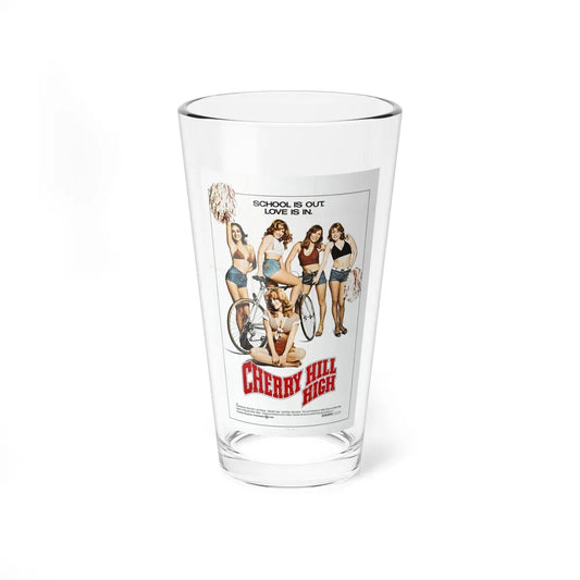 CHERRY HILL HIGH 1977 Movie Poster - Pint Glass 16oz-16oz-Go Mug Yourself