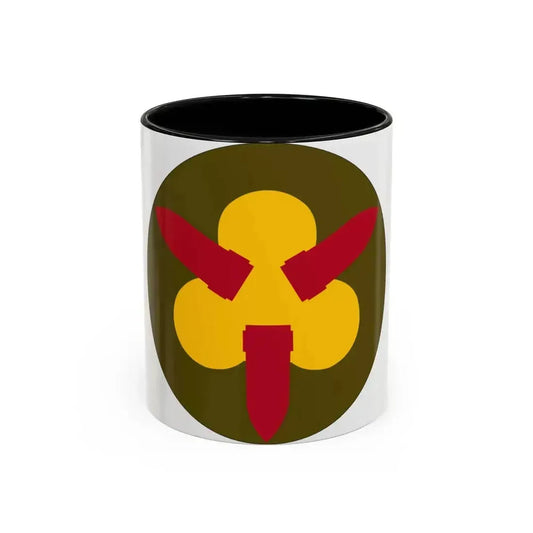 Chesapeake Bay Frontier Defense Sector (U.S. Army) Accent Coffee Mug 11oz Black - Go Mug Yourself