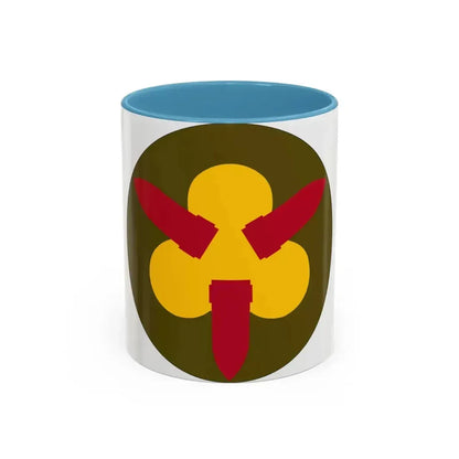 Chesapeake Bay Frontier Defense Sector (U.S. Army) Accent Coffee Mug 11oz Light Blue - Go Mug Yourself