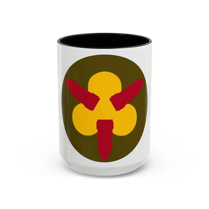 Chesapeake Bay Frontier Defense Sector (U.S. Army) Accent Coffee Mug 15oz Black - Go Mug Yourself