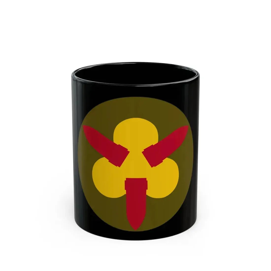 Chesapeake Bay Frontier Defense Sector (U.S. Army) Black Coffee Mug 11oz - Go Mug Yourself