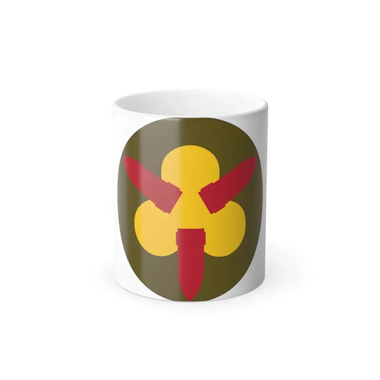 Chesapeake Bay Frontier Defense Sector (U.S. Army) Color Changing Coffee Mug 11oz - Go Mug Yourself