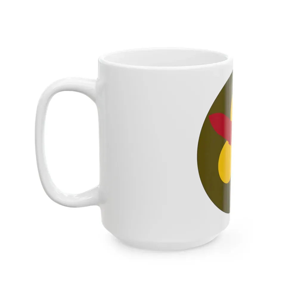 Chesapeake Bay Frontier Defense Sector (U.S. Army) White Coffee Mug - Go Mug Yourself