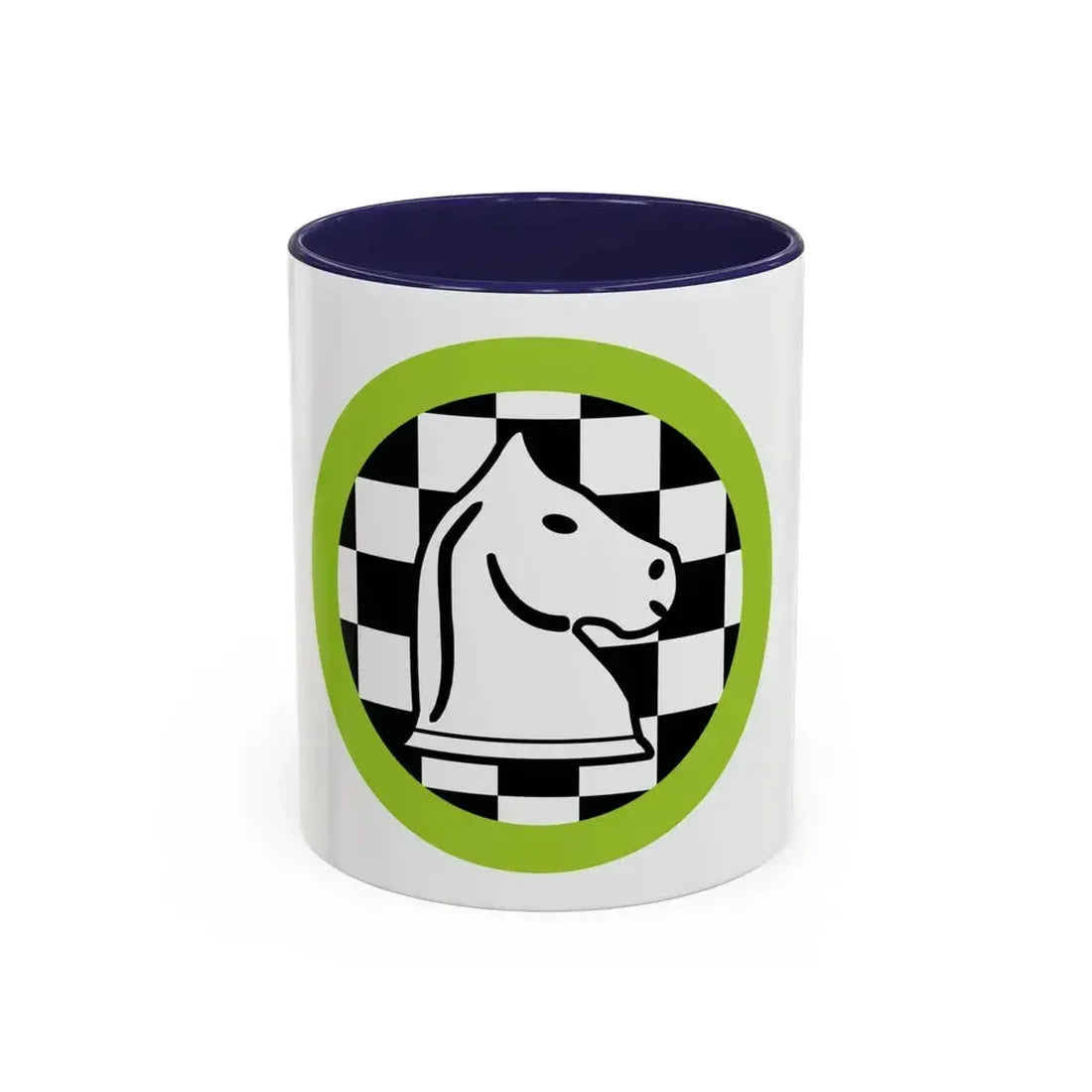 Chess (Boy Scout Merit Badge) Accent Coffee Mug 11oz Navy - Go Mug Yourself
