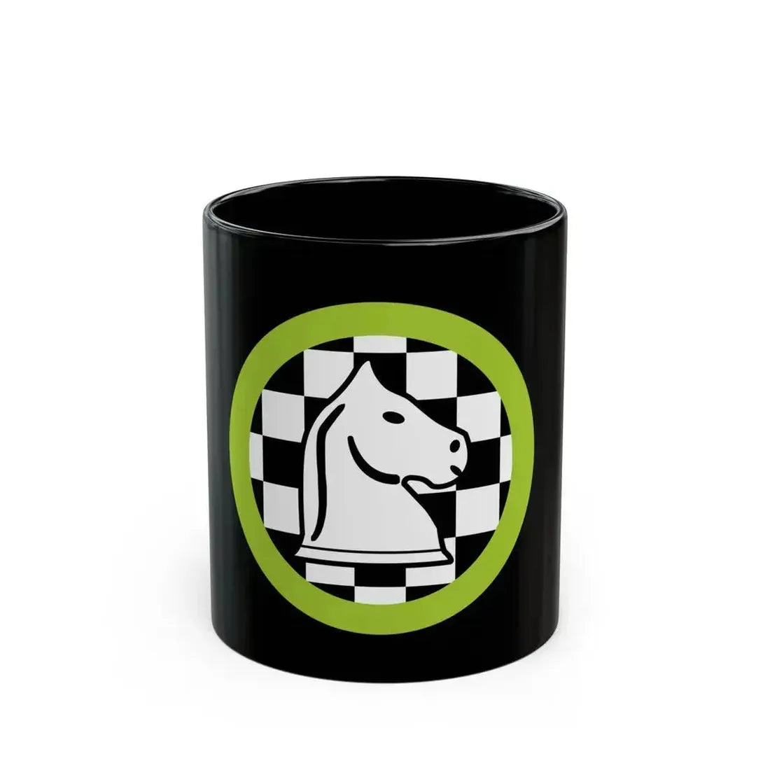 Chess (Boy Scout Merit Badge) Black Coffee Mug 11oz - Go Mug Yourself