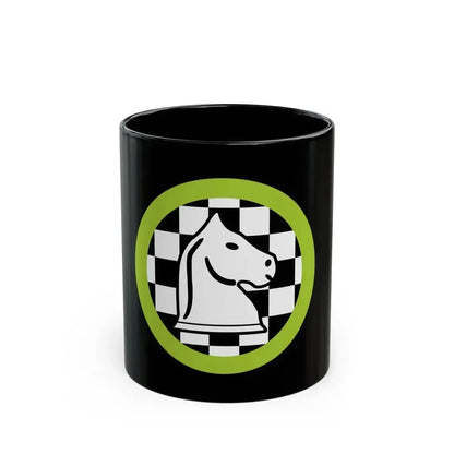 Chess (Boy Scout Merit Badge) Black Coffee Mug 11oz - Go Mug Yourself
