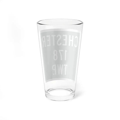 Chester Township Route 178 Morrow County Ohio (Ohio) (Road Sign) Pint Glass 16oz - Go Mug Yourself