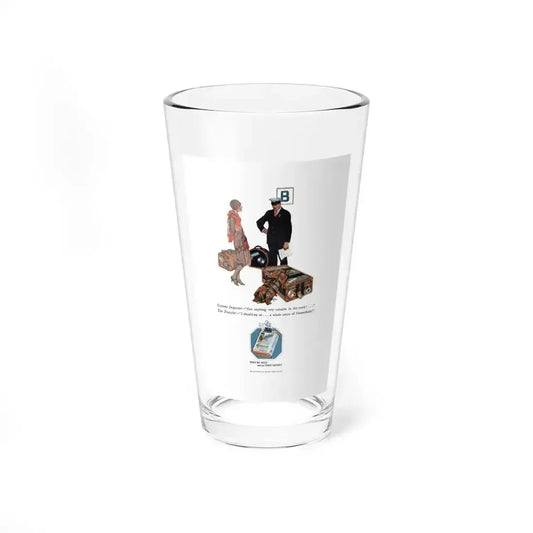 Chesterfield ad, The Popular Magazine, July 7, 1928 (Magazine Illustration) Pint Glass 16oz 16oz - Go Mug Yourself