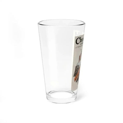 Chesterfield Cigarettes Magazine ad from Liggett & Myers Tobacco Co, 1917 (Magazine Illustration) Pint Glass 16oz - Go Mug Yourself