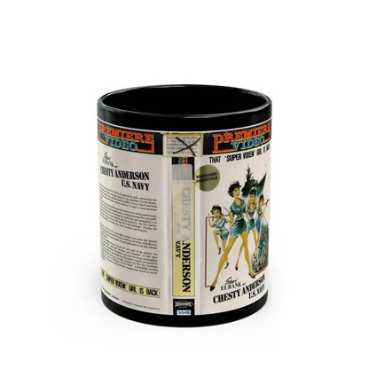 CHESTY ANDERSON US NAVY (VHS COVER) - Black Coffee Mug 11oz - Go Mug Yourself