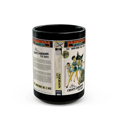 CHESTY ANDERSON US NAVY (VHS COVER) - Black Coffee Mug 15oz - Go Mug Yourself