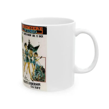 CHESTY ANDERSON US NAVY (VHS COVER) - White Coffee Mug - Go Mug Yourself