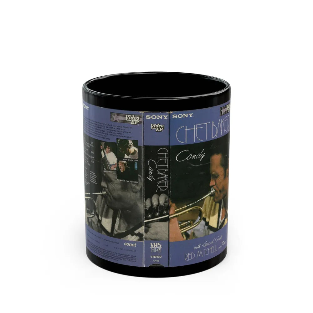 CHET BAKER CANDY (VHS COVER) - Black Coffee Mug-11oz-Go Mug Yourself