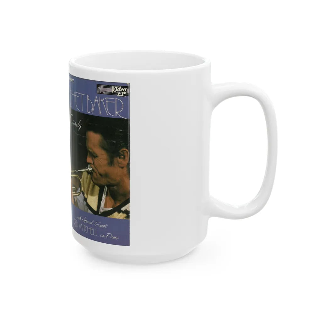 CHET BAKER CANDY (VHS COVER) - White Coffee Mug-Go Mug Yourself