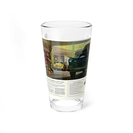 Chevrolet advertisement, 1952 (3) (Magazine Illustration) Pint Glass 16oz 16oz - Go Mug Yourself