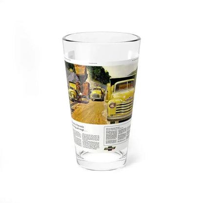 Chevrolet advertisement, 1953 (Magazine Illustration) Pint Glass 16oz 16oz - Go Mug Yourself