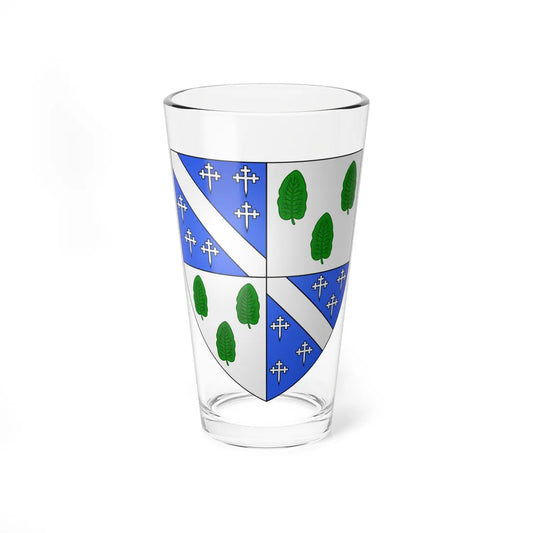 Cheyne of Esselmont arms (Scotland) (Coat of Arms) Pint Glass 16oz 16oz - Go Mug Yourself