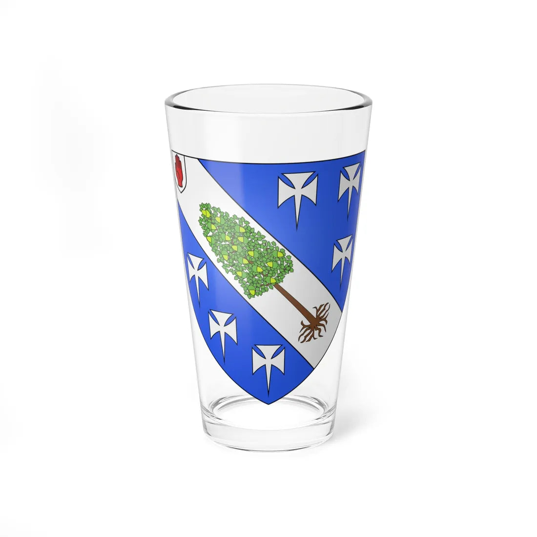 Cheyne of Leagarth arms (Scotland) (Coat of Arms) Pint Glass 16oz 16oz - Go Mug Yourself