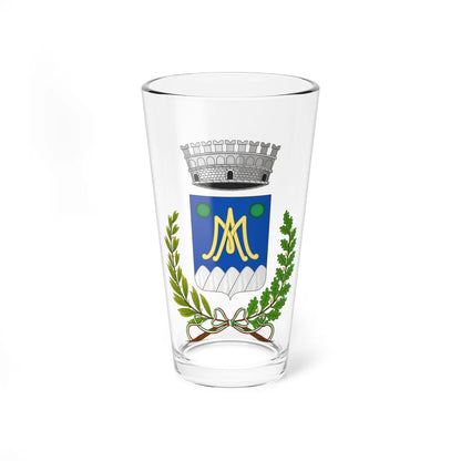 Chiaramonte Gulfi-Stemma (Italy) (Coat of Arms) Pint Glass 16oz 16oz - Go Mug Yourself