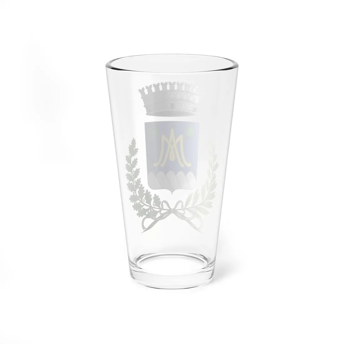 Chiaramonte Gulfi-Stemma (Italy) (Coat of Arms) Pint Glass 16oz - Go Mug Yourself