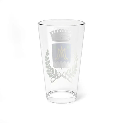 Chiaramonte Gulfi-Stemma (Italy) (Coat of Arms) Pint Glass 16oz - Go Mug Yourself