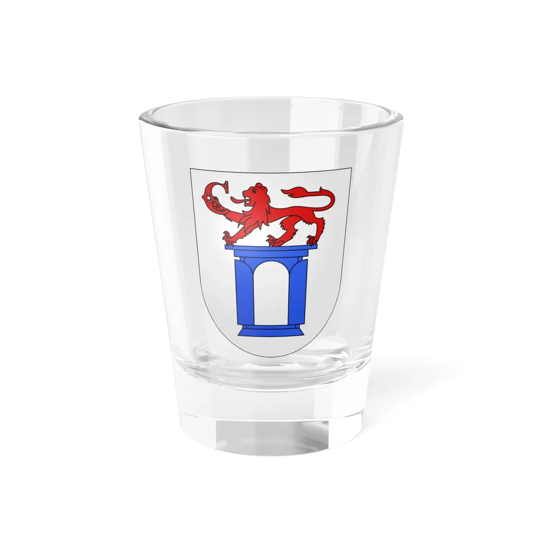 Chiasso-coat of arms (Switzerland) (Coat of Arms) Shot Glass 1.5oz 1.5oz - Go Mug Yourself