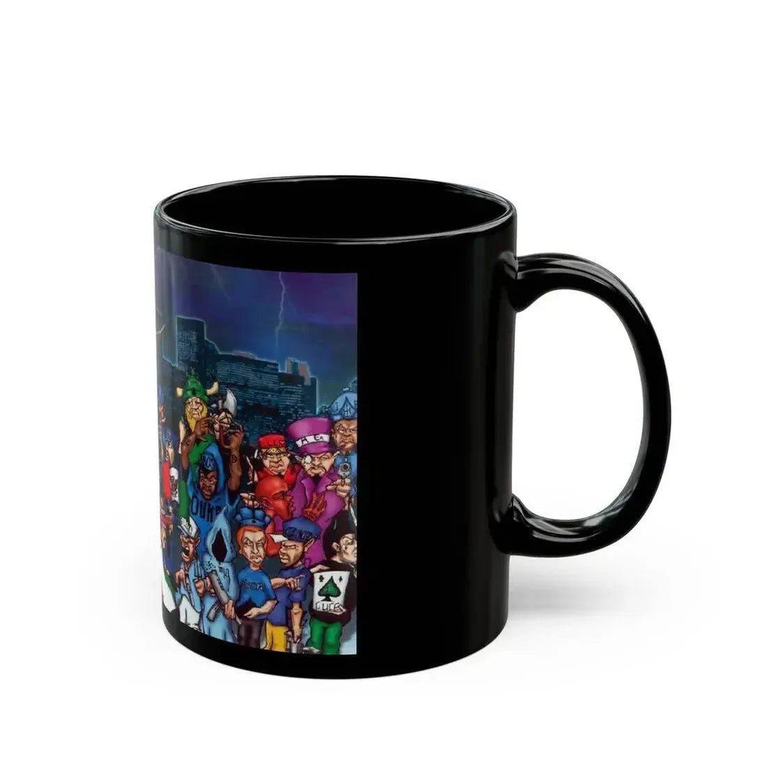 Chicago Gangs (Folks) Black Coffee Mug - Go Mug Yourself