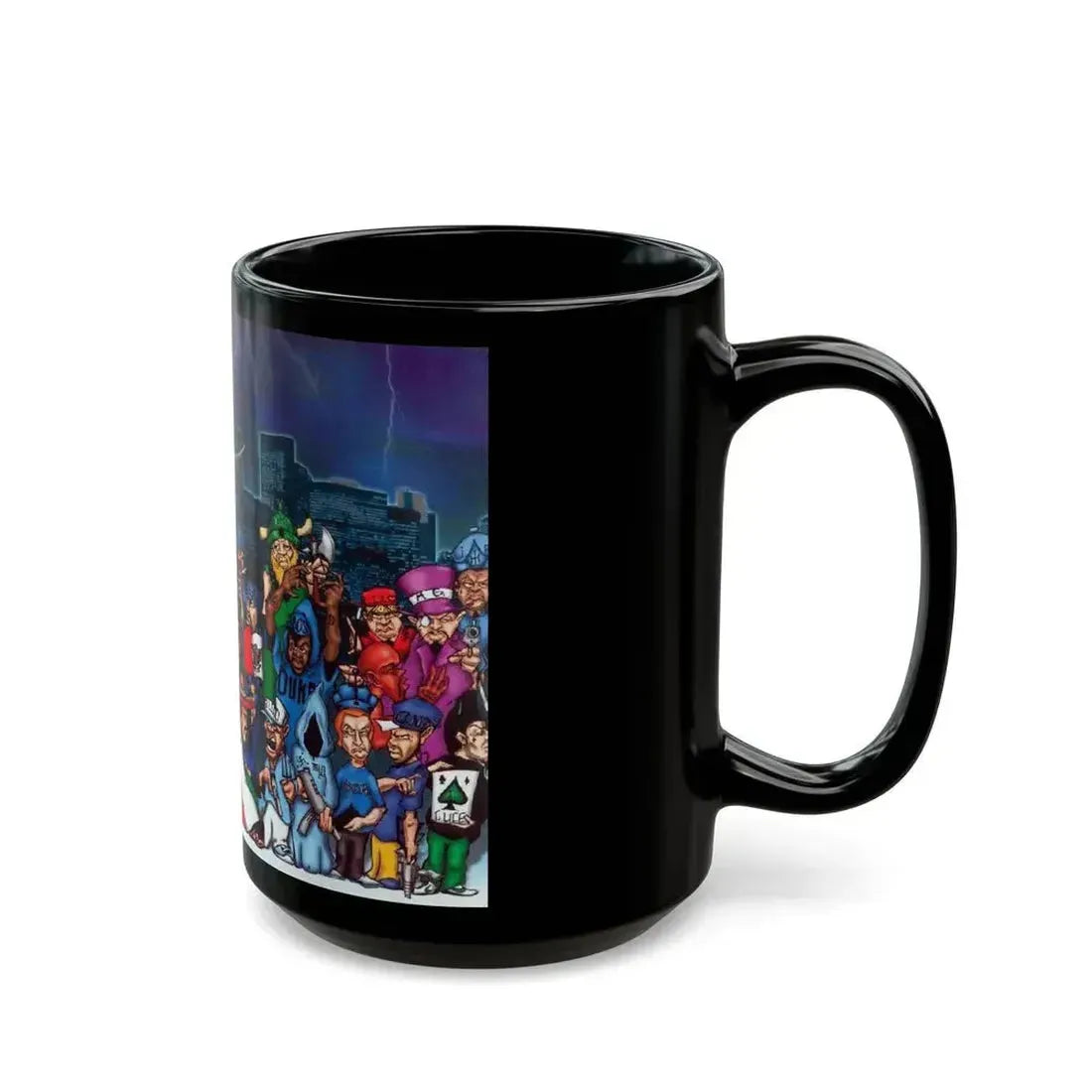 Chicago Gangs (Folks) Black Coffee Mug - Go Mug Yourself