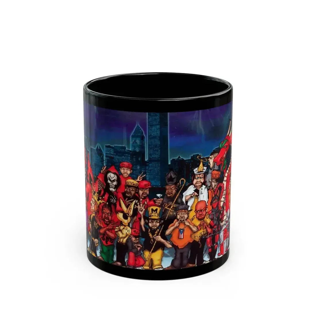 Chicago Gangs (People) Black Coffee Mug 11oz - Go Mug Yourself