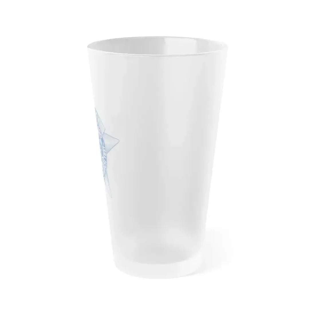 Chicago Police - Frosted Pint Glass 16oz - Go Mug Yourself