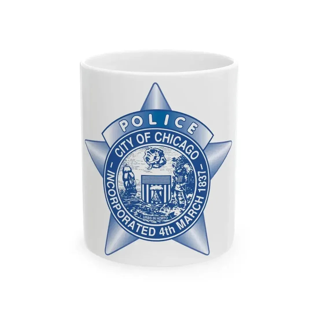 Chicago Police - White Coffee Mug 11oz - Go Mug Yourself