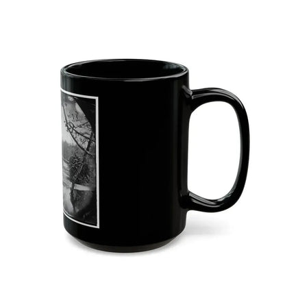 Chickahominy River, Va.  Bridge On Mechanicsville Road (U.S. Civil War) Black Coffee Mug - Go Mug Yourself
