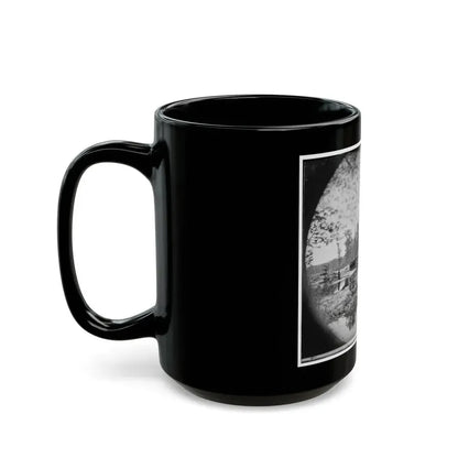 Chickahominy River, Va.  Bridge On Mechanicsville Road (U.S. Civil War) Black Coffee Mug - Go Mug Yourself