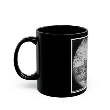 Chickahominy River, Va.  Bridge On Mechanicsville Road (U.S. Civil War) Black Coffee Mug - Go Mug Yourself