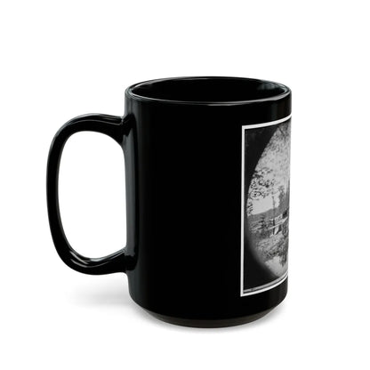 Chickahominy River, Va. Bridge On Mechanicsville Road (U.S. Civil War) Black Coffee Mug-Go Mug Yourself