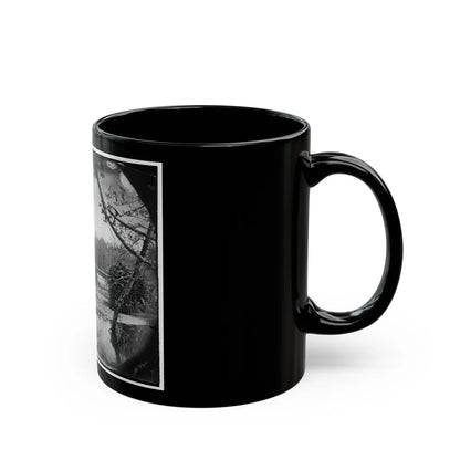 Chickahominy River, Va. Bridge On Mechanicsville Road (U.S. Civil War) Black Coffee Mug-Go Mug Yourself