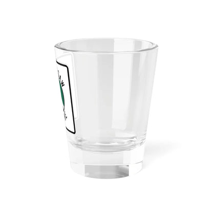 Chickasaw Turnpike (Oklahoma) (Road Sign) Shot Glass 1.5oz - Go Mug Yourself