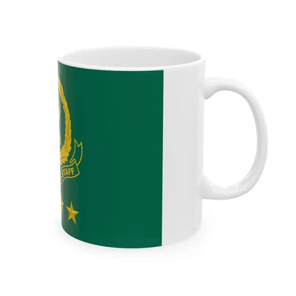 Chief of Army Staff Bangladesh Flag (Bangladesh) White Coffee Mug - Go Mug Yourself
