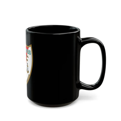 Chiefs Mess ATTC USCGC Elizabeth City NC (U.S. Coast Guard) Black Coffee Mug-Go Mug Yourself