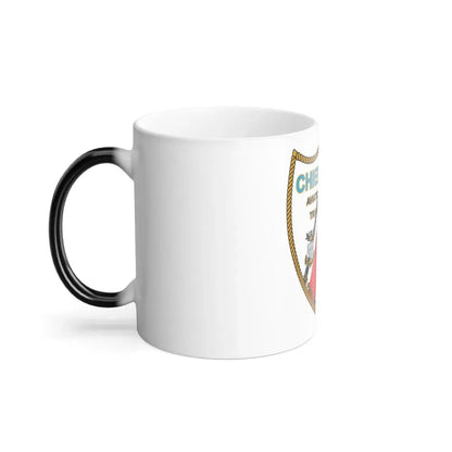 Chiefs Mess ATTC USCGC Elizabeth City NC (U.S. Coast Guard) Color Changing Coffee Mug - Go Mug Yourself