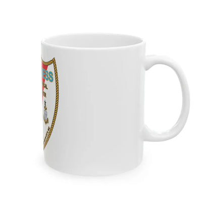 Chiefs Mess ATTC USCGC Elizabeth City NC (U.S. Coast Guard) White Coffee Mug - Go Mug Yourself