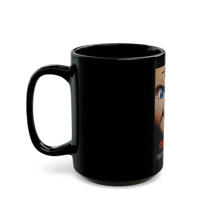 CHILD'S PLAY 3 1991 Movie Poster - Black Coffee Mug - Go Mug Yourself