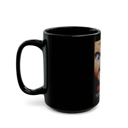 CHILD'S PLAY 3 1991 Movie Poster - Black Coffee Mug - Go Mug Yourself