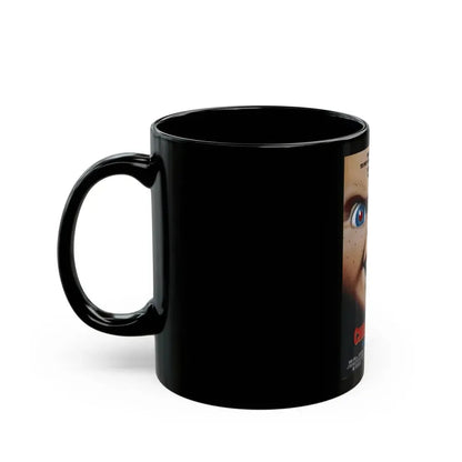 CHILD'S PLAY 3 1991 Movie Poster - Black Coffee Mug - Go Mug Yourself