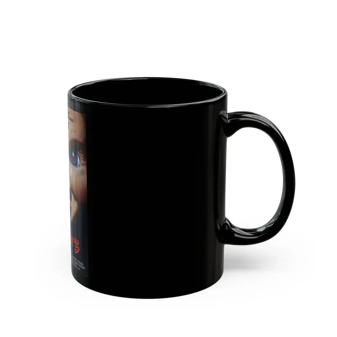CHILD'S PLAY 3 1991 Movie Poster - Black Coffee Mug - Go Mug Yourself
