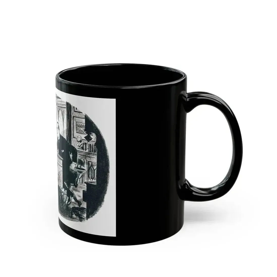 Children Of The Archbishop by Norman Collins, Woman magazine, 1951 (1) - Black Coffee Mug - Go Mug Yourself