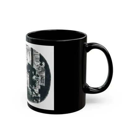 Children Of The Archbishop by Norman Collins, Woman magazine, 1951 (1) - Black Coffee Mug - Go Mug Yourself